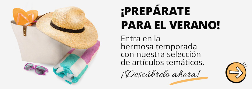 Artículos de verano personalizados