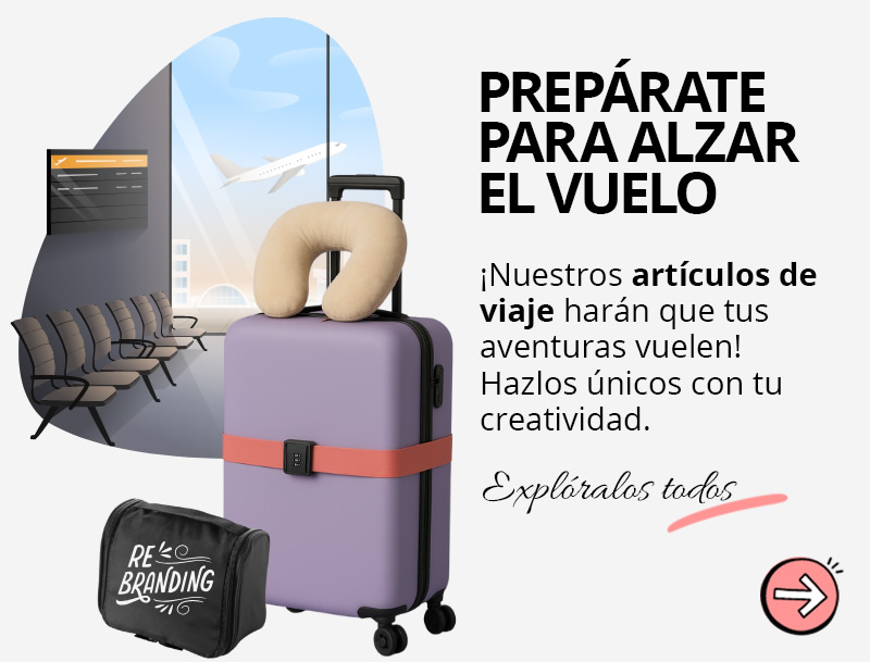 Artículos de viaje personalizados