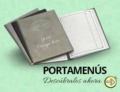 Porta-menús personalizados