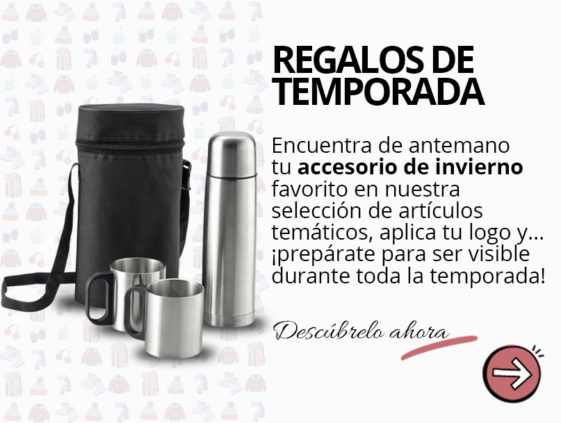 Artículos de invierno personalizados