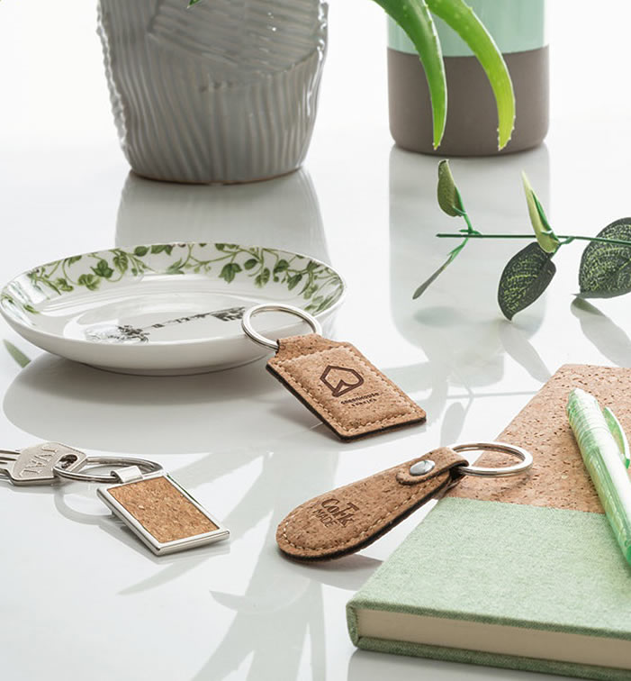 Llaveros personalizados como artículos promocionales o regalos corporativos