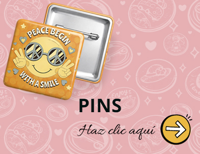 Chapas e identificadores personalizados