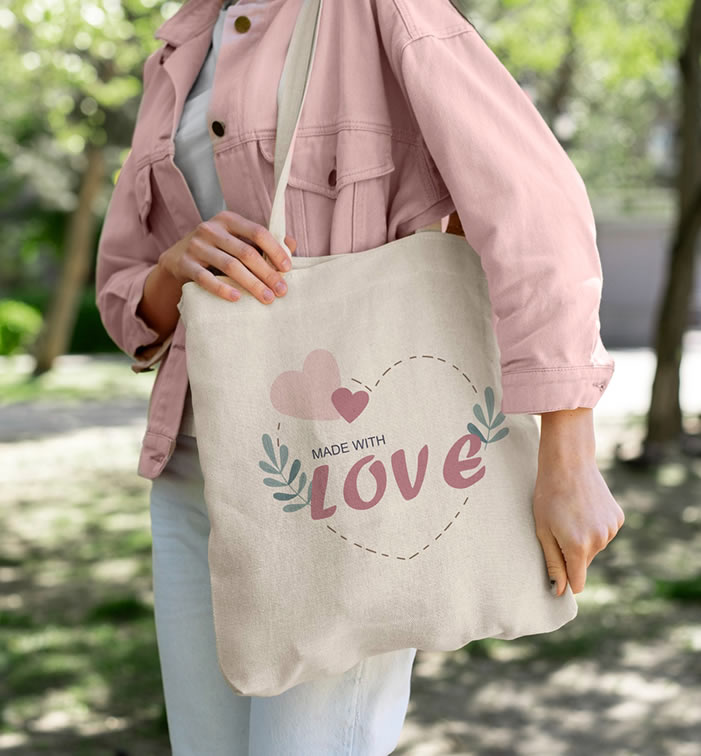 Bolsas shopper personalizadas como artículos promocionales o regalos corporativos