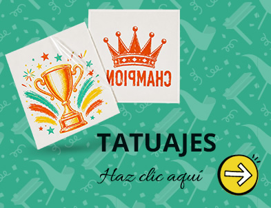 Tatuajes temporales personalizados