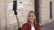 Palos selfie personalizados y fotografía móvil