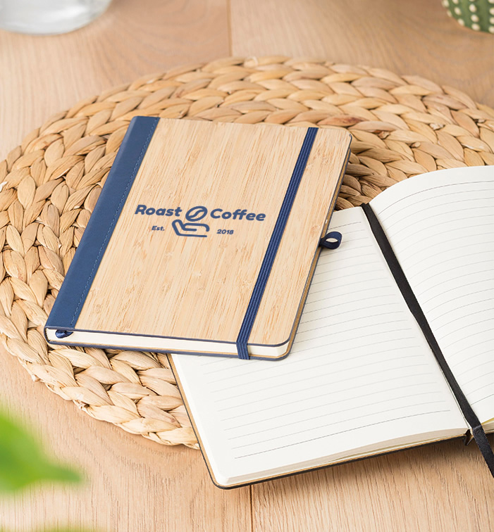 Libretas y cuadernos personalizados como artículos promocionales o regalos corporativos